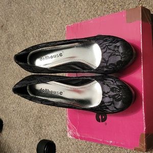 Dollhouse platform stilettos heels